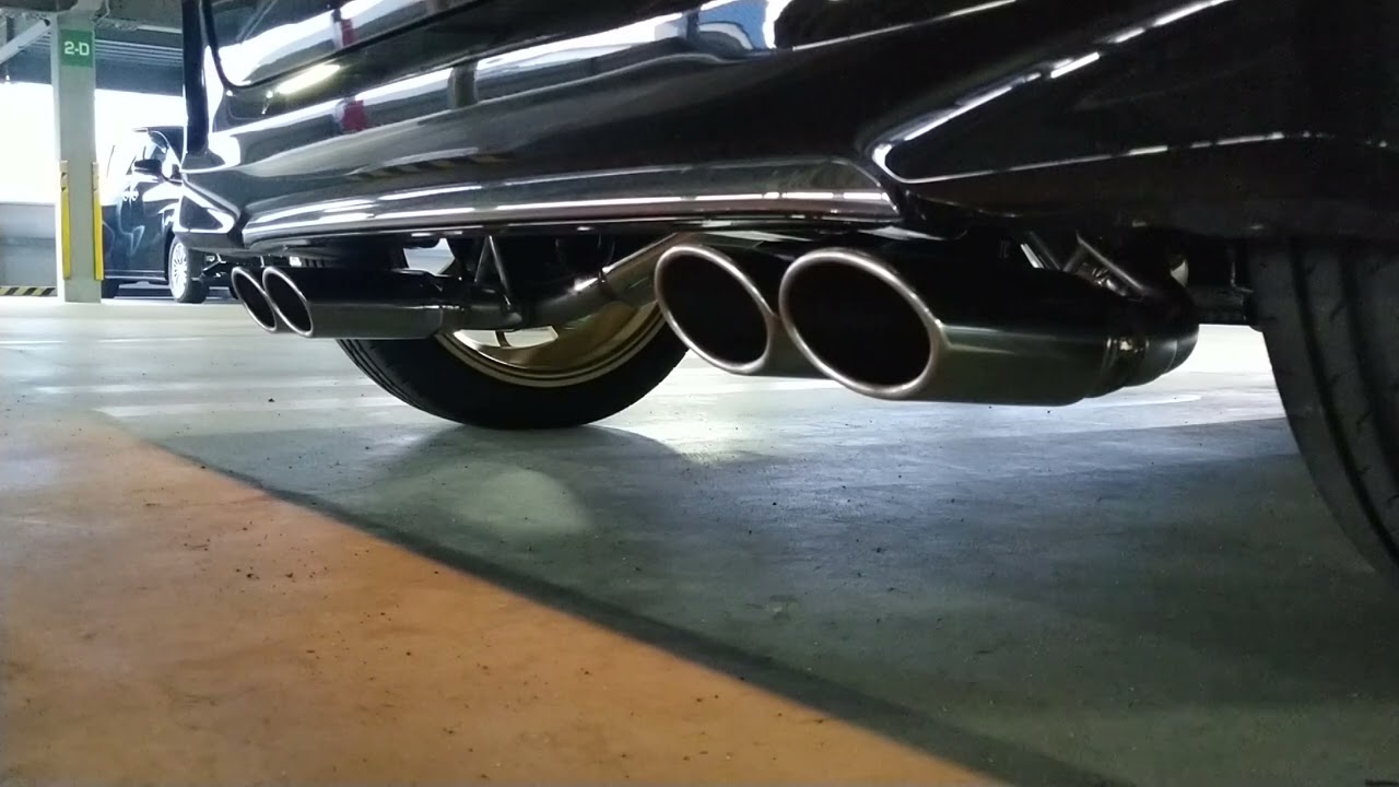 N-BOX カスタム　6BA-JF3 ロッソモデロマフラー装置音