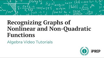 Recognizing Graphs of Nonlinear and Non-Quadratic Functions – iPREP’s Algebra Video Lessons