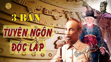 3 Bản Tuyên Ngôn Độc Lập Gây Chấn Động Lịch Sử #tuyenngondoclap #chutichhochiminh #lichsuvietnam
