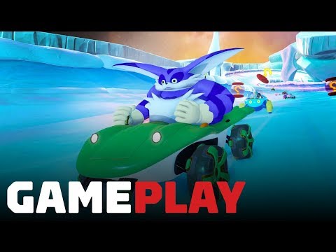 Team Sonic Racing Gameplay Showcase - Gamescom 2018