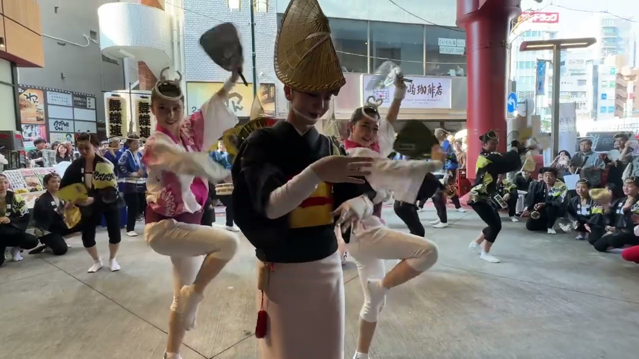 舞蝶連 2025 高円寺阿波踊り 輪踊り 8.24