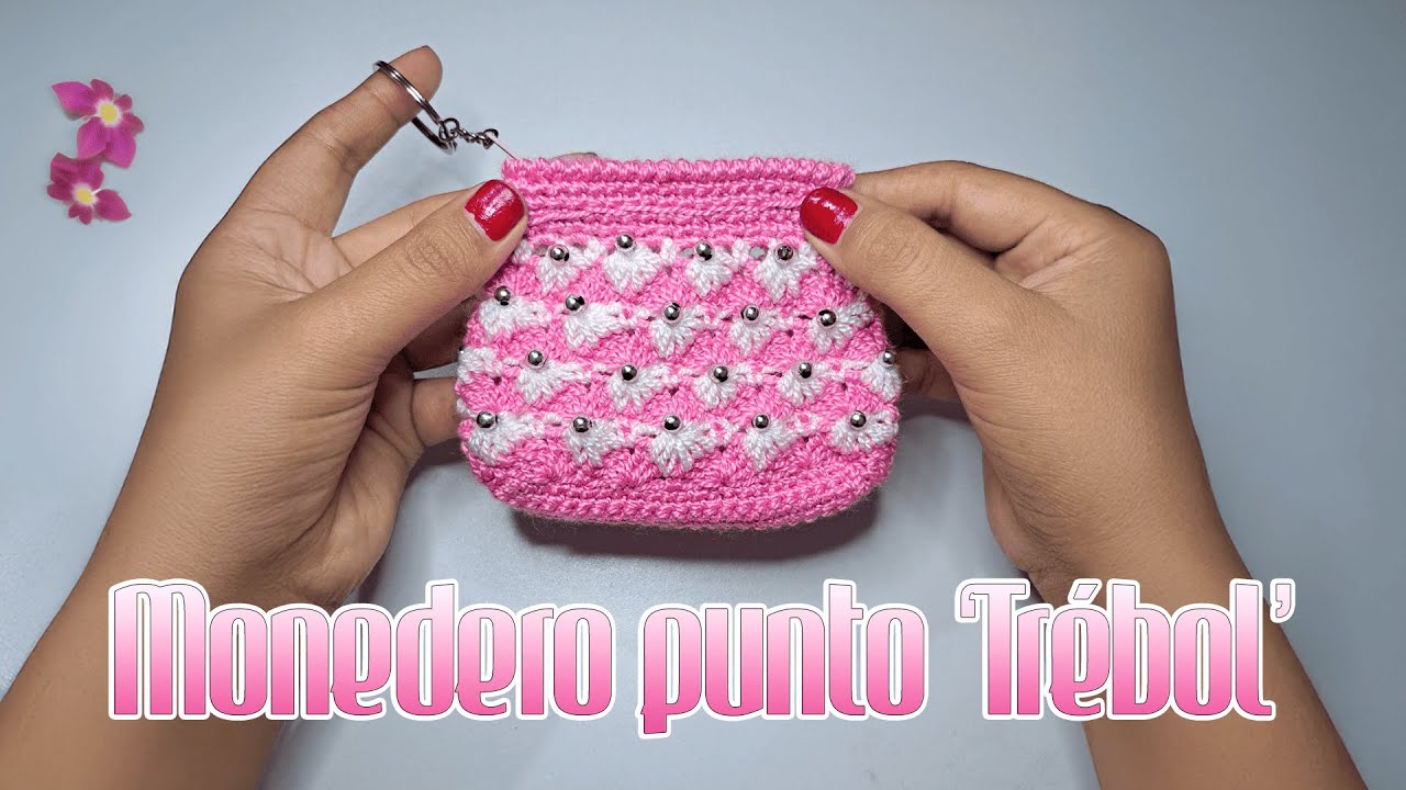 MONEDEROS TEJIDOS A CROCHET CON CIERRE 👛