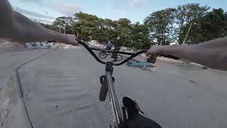 BMX POV - Saughton Skatepark Sunset Session