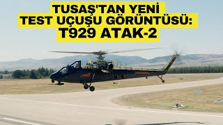 TUSAŞ ATAK2'nin yeni test uçuş görüntülerini paylaştı #tusaş #atak2