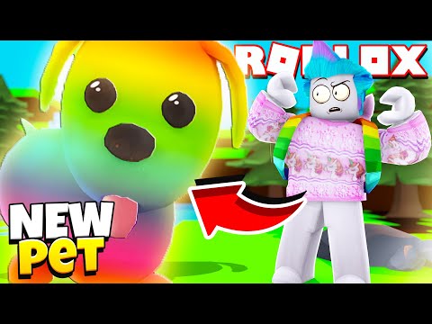 New Rainbow Pets In Adopt Me Giant Pets And Mini Pets Roblox Adopt Me Update Youtube - new rainbow pets in adopt me giant pets and mini pets roblox