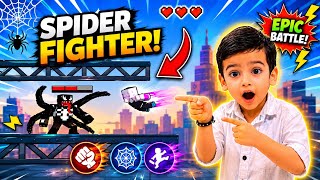 Spider Fighter Game 🕷️ Epic Battle | Super Powers Action for Kids! screenshot 1