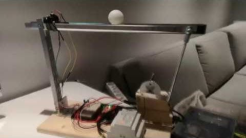 Arduino PID Ball and Beam System
