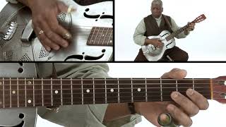 Blues Guitar Lesson - Biscuit Roller - Breakdown - Rev Robert Jones