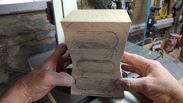 How to make a bandsaw box. Simple bandsaw box Part 1