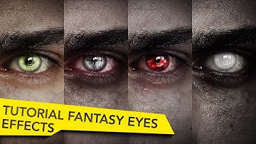 After Effects Fantasy Eyes Tutorial   Elf, Witcher, Vampire, Undead