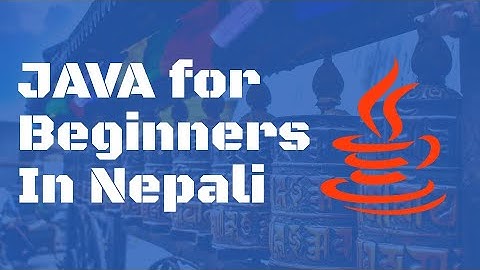 Run first Java Program | Java for Beginners in Nepali  (Lesson 1)