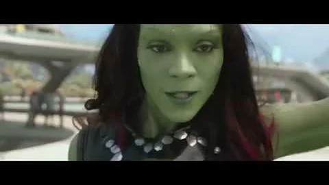 Star-Lord Vs Gamora / First Meeting Scene | Guardians of the Galaxy (2014) Movie Clip