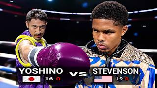 Shakur Stevenson Abd Vs Shuichiro Yoshino Japonya Boks Maçı Özetleri