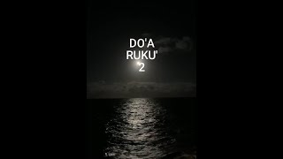 BACAAN RUKU DALAM SHALAT | DO'A RUKU 2  DAN ARTINYA #SHORTS