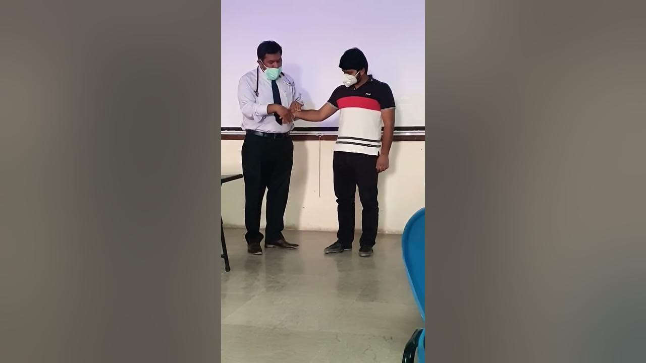 Examination of Radial,Brachial, Carotid Pulse and water hammer pulse by