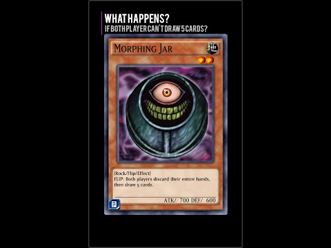 Yugioh Duel Links - What Happens If Both Player can't Draw 5 Cards? x Morphing Jar Yugioh Duel Links - What Happens If Both Player can't Draw 5 Cards? x Morphing Jar