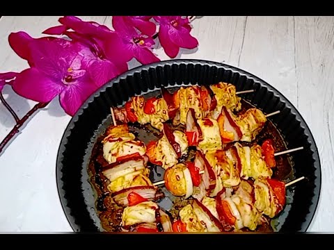Шашлычки из курицы с ароматом копченостей. КАК ПРИГОТОВИТЬ СОЧНОЕ ФИЛЕ