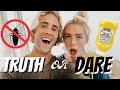 INSANE TRUTH OR DARE (35 weeks pregnant!!) | Instagram DECIDES | The Beeston Fam