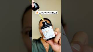 23% Pure Vitamin C for Dark Spots?! Isntree Hyper Vitamin C 23 #pigmentation #brightening #shorts