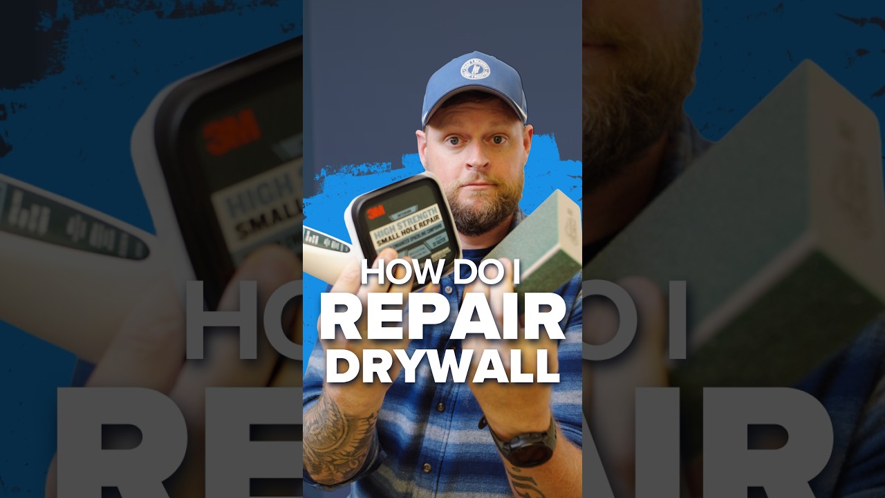 How to Repair Drywall, watch the video