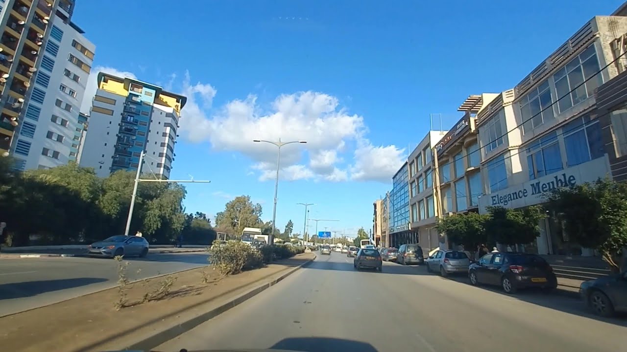 تابعو جولة رائعة بين عين النعجة والقبة NEW 4K SCENIC DRIVE IN AIN NAADJA KOUBA