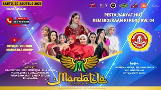 KONSER MARDATILA GROUP - (MALAM) PESTA RAKYAT HUT RI KE 80 RW 04 RAWA BUAYA | LAP KOPAJA JAK-BAR