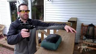 KWC Mini UZI BB Versus Airsoft Comparison Review - Field Test Shooting