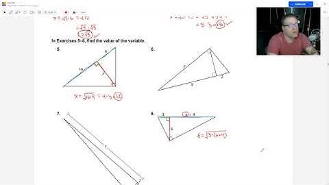 Geometry 9.3 - The Geometric Mean