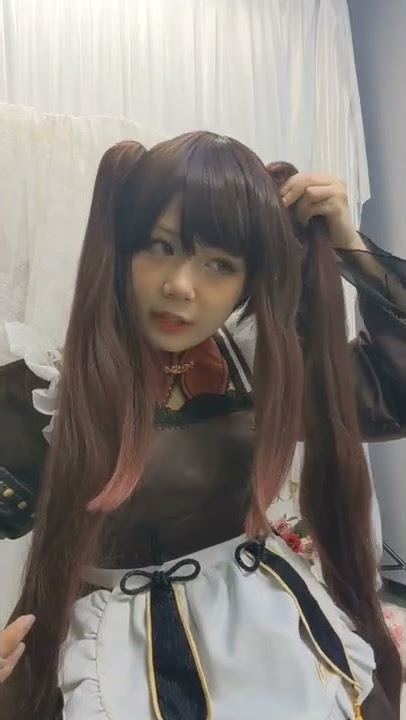 Genshin Impact Hutao Wig Twintail Tutorial
