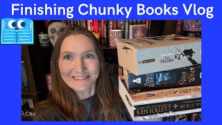 Finishing Chunky Books Vlog