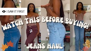 I Saw It First Haul The Perfect Autumn Jeans Hot Girl Hauls Pt 3