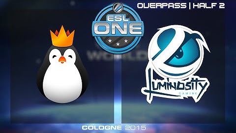 ESL One Cologne 2015 Kinguin vs. Luminosity Overpass Second Half