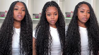 HUMAN HAIR BOHO LOCS THAT LOOK LIKE INDIVIDUALS  fast and easy crochet method | Lock Braids