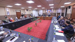 اجتماع لمناقشة مجموعة من القضايا المتعلقة بالحضانات في طولكرم