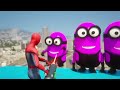 GTA 5 | Crazy Ragdoll - Spiderman On Rainbow Bridge With Minions (Funny Fail Compilations) 466779