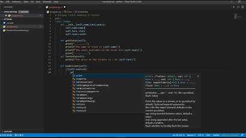 Railway Ticket Booking in Python