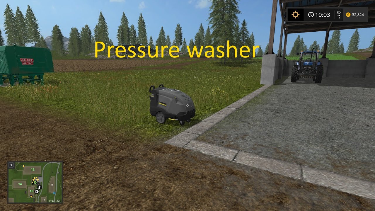 Farming Simulator High Pressure Washer Youtube