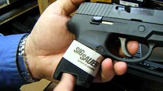 Sig Sauer P250  40 Caliber Sub Compact Contrast