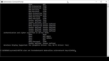 How to Create a WiFi Hotspot Using the Command Prompt