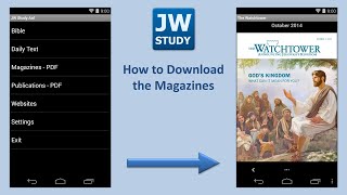 JW Study Aid: How to Download the Magazines screenshot 5
