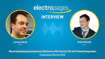 eSOL at Embedded World 2023: Revolutionising Autonomous Systems with Amcos OS & Cloud Integration