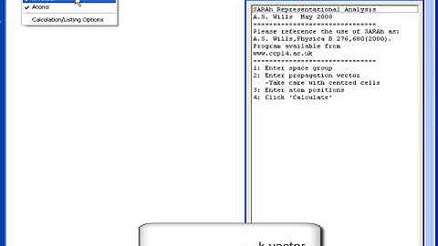 SARAh-Representational analysis: lst2 file