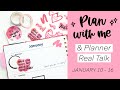 Plan with Me &amp; Planner Real Talk // January 10 - 16, 2022