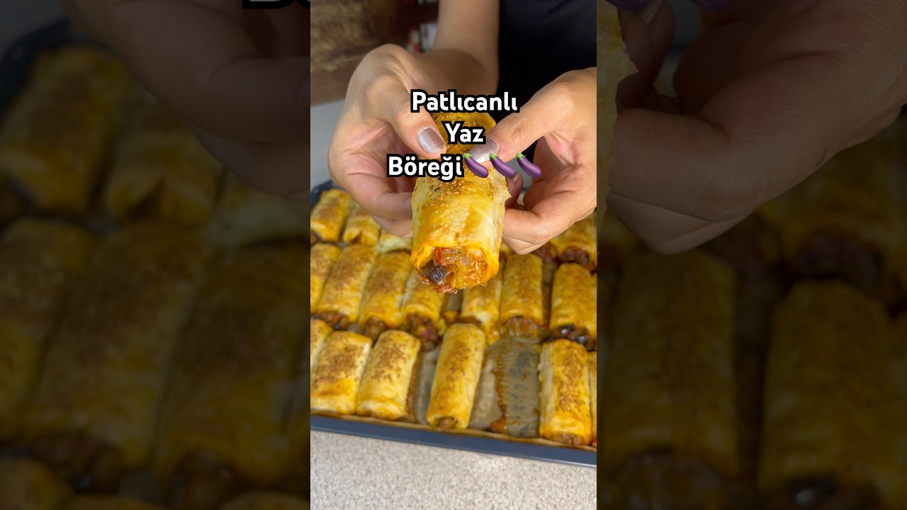 En güzel börek patlıcanlı yaz böreği🍆🍆🍆 #patlıcan #pratiktarifler #tarif #börektarifleri  #börek