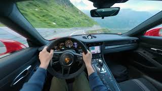 Manically Driving Down A Mountain Pass + House Music