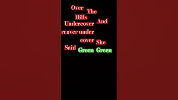 Thumbnail of Green green grass by Ezra idk the last name #music