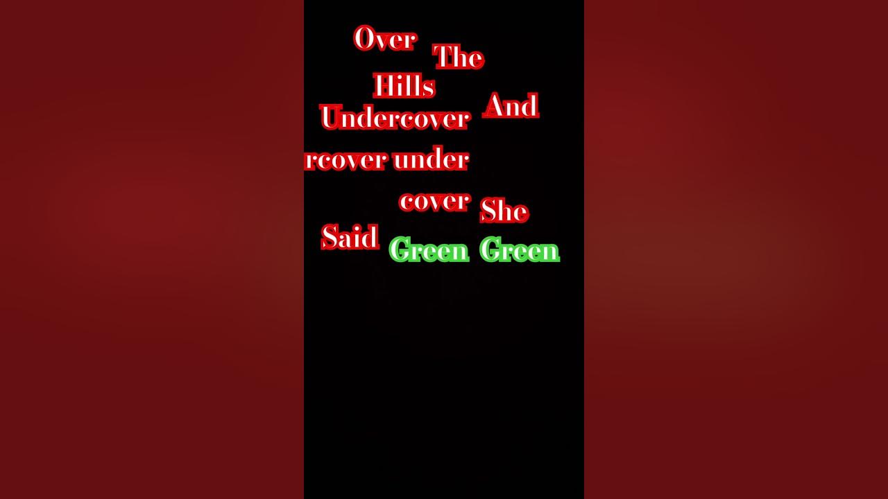 Green green grass by Ezra idk the last name #music