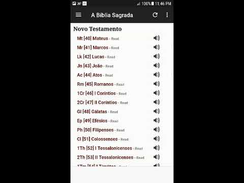 Holy Bible portoghese.