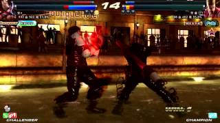 TEKKEN TAG2 UL 6/19 KNEE VS BUSTLEE VS I'M SO HOT VS 