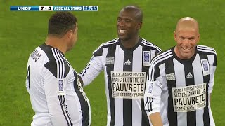 長年の引退を経ても衝撃!ロナウドとジダン、テクニックはいまも健在!